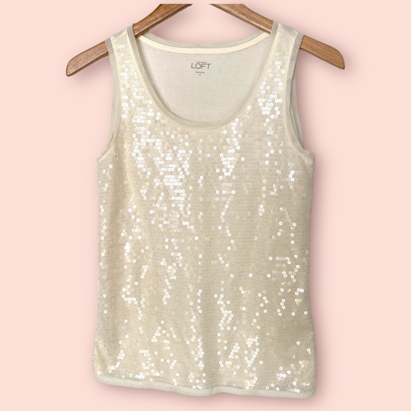 loft sequin top